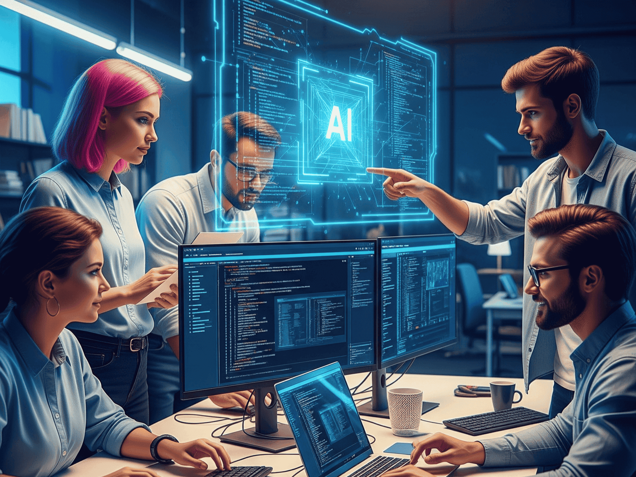 Artificial Intelligence dalam Pengembangan Software Modern